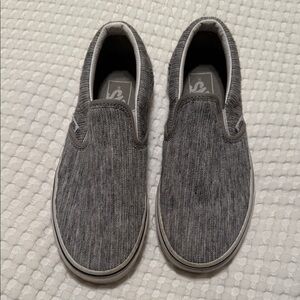 Gray Slip-On shoes